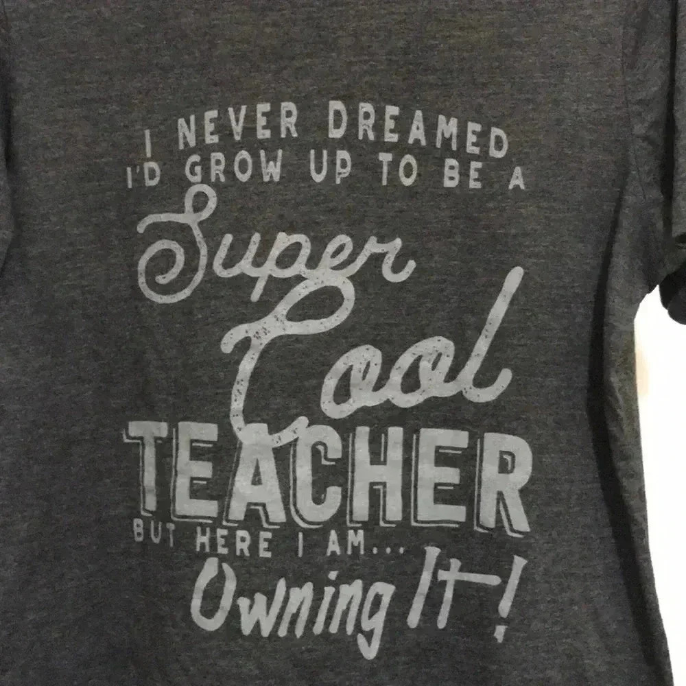 Thread Tank Cool Tee‎ Shirt for teachers - Picture 2 of 4